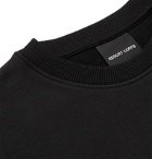 Resort Corps - Glow-in-the-Dark Printed Loopback Cotton-Jersey Sweatshirt - Black