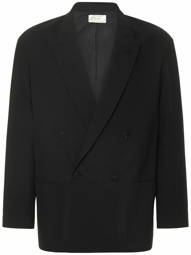 Photo: THE ROW - Curtis Double Breasted Wool Blazer