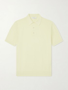 Boglioli - Cotton-Piqué Polo Shirt - Yellow
