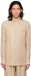 Gabriela Coll Garments SSENSE Exclusive Beige No.187 Shirt