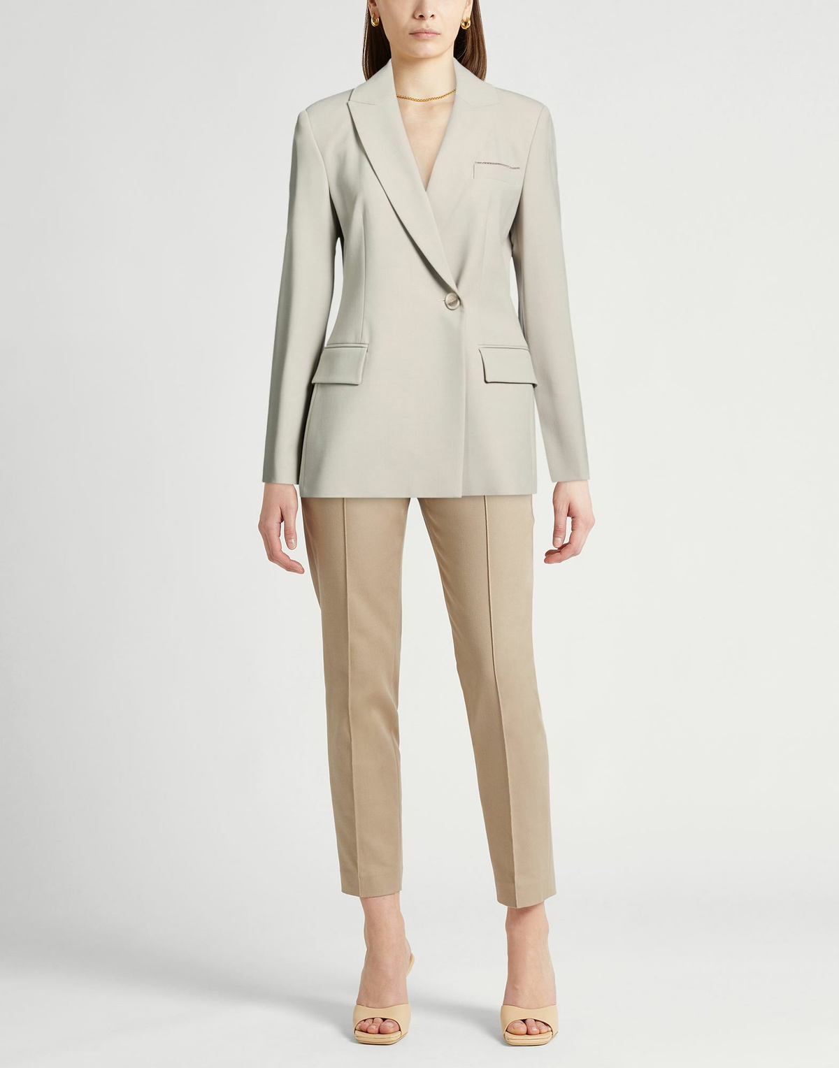 Peserico Womens Blazer in Grey