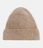 The Row Leomir cashmere, alpaca, and silk beanie