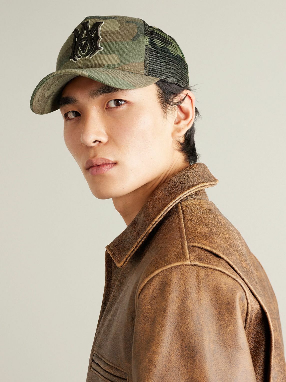 コ*リ様 AMIRI MA TRACKER CAP　【正規品】 新品正規品 定価6 3万円 AMIRI 22SS MA LOGO TRUCKER HAT CAP