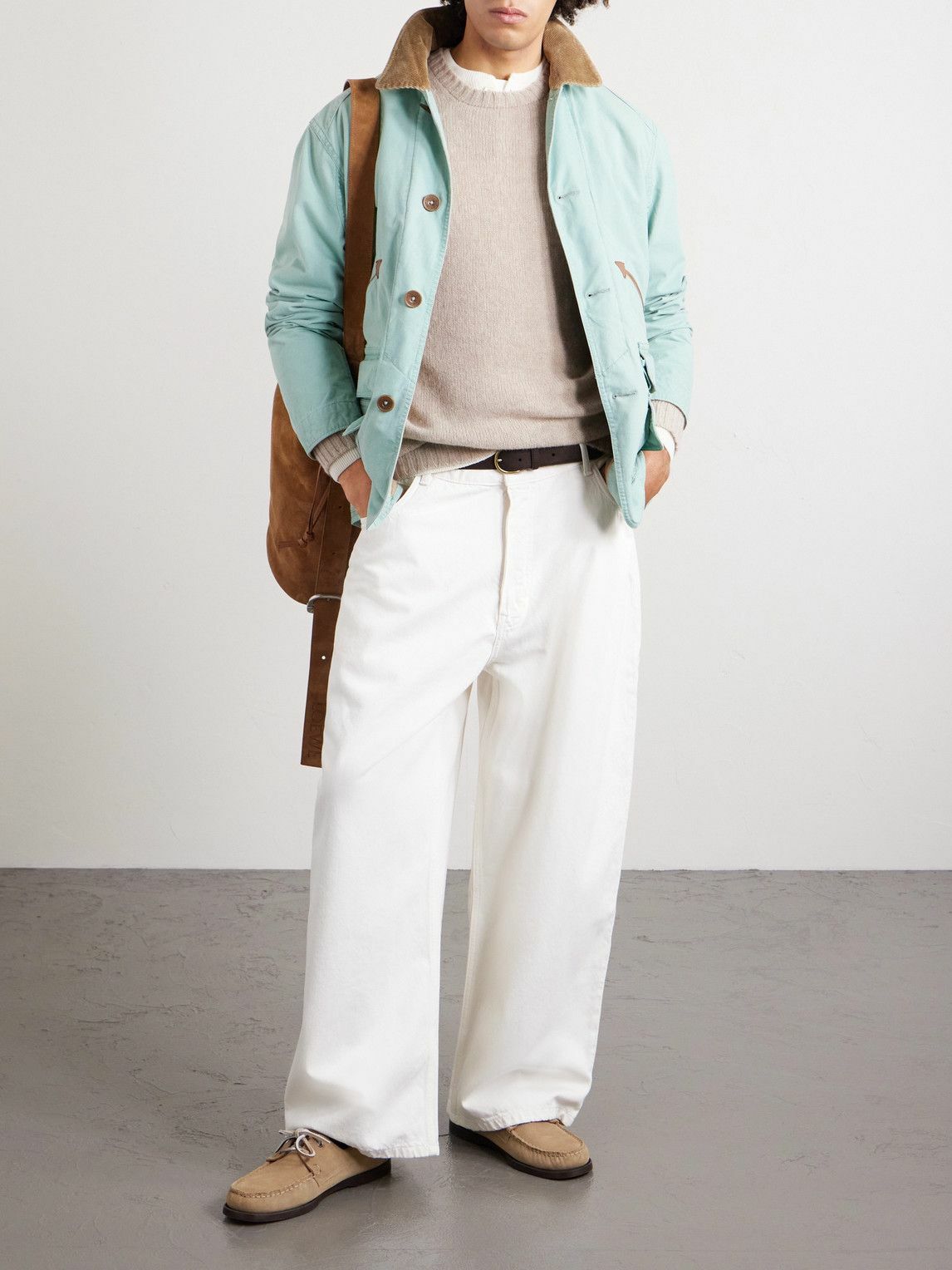 William Lockie - Virgin Wool Sweater - Neutrals