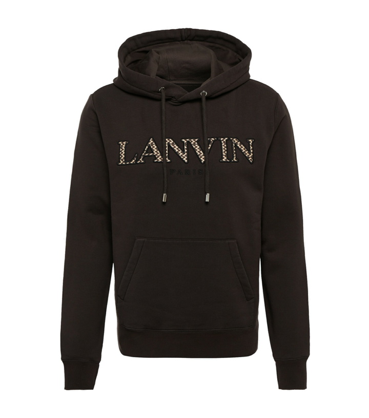 Photo: Lanvin - Embroidered cotton hoodie
