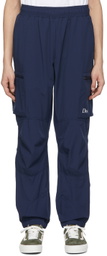 Dime Navy Nylon Trousers