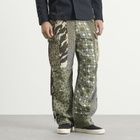 Maharishi Men's Maha Rice Stitch M65 Cargo Pants in Ecru/Olive