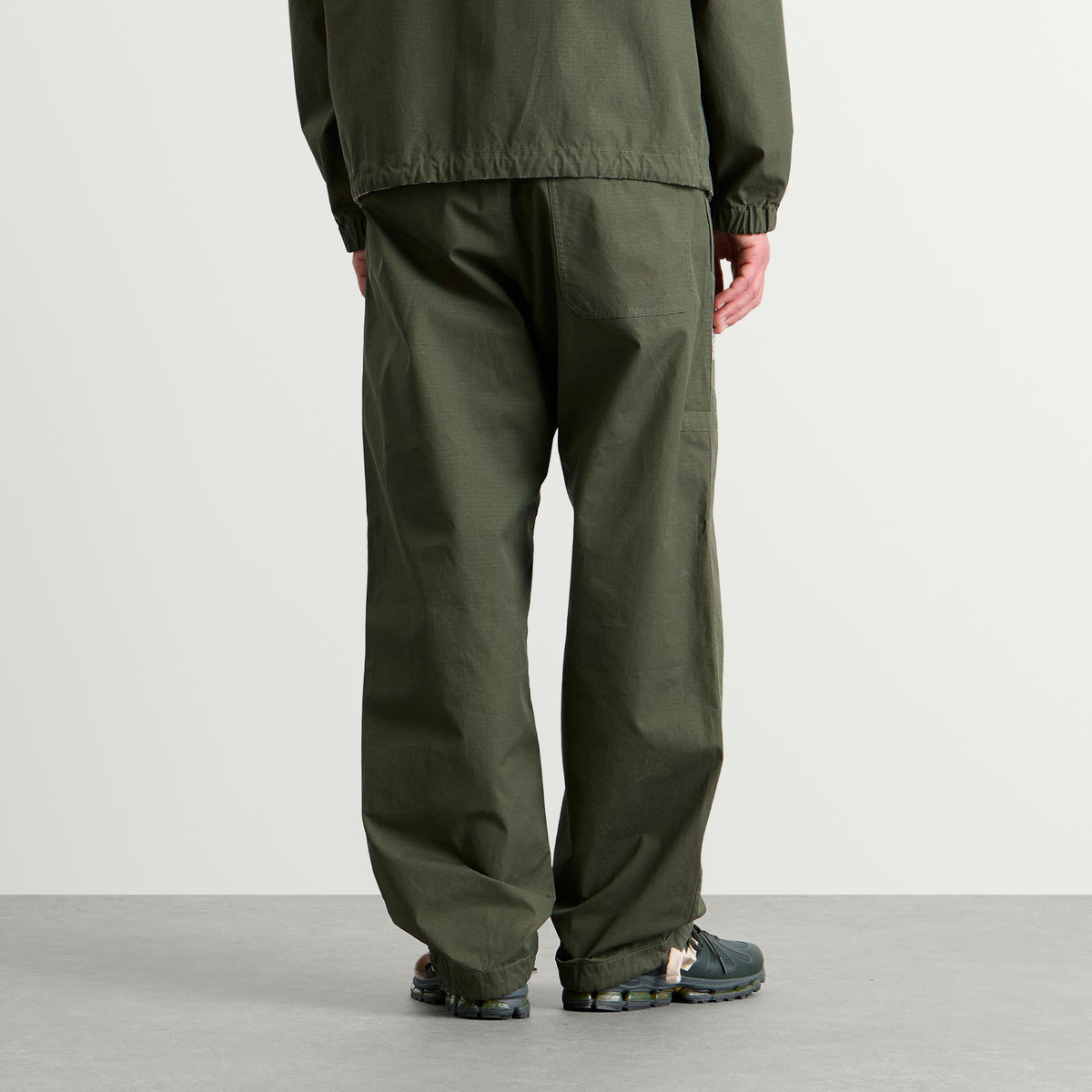 Stone Island Men's x New Balance Loose Reversible Pants in Juniper