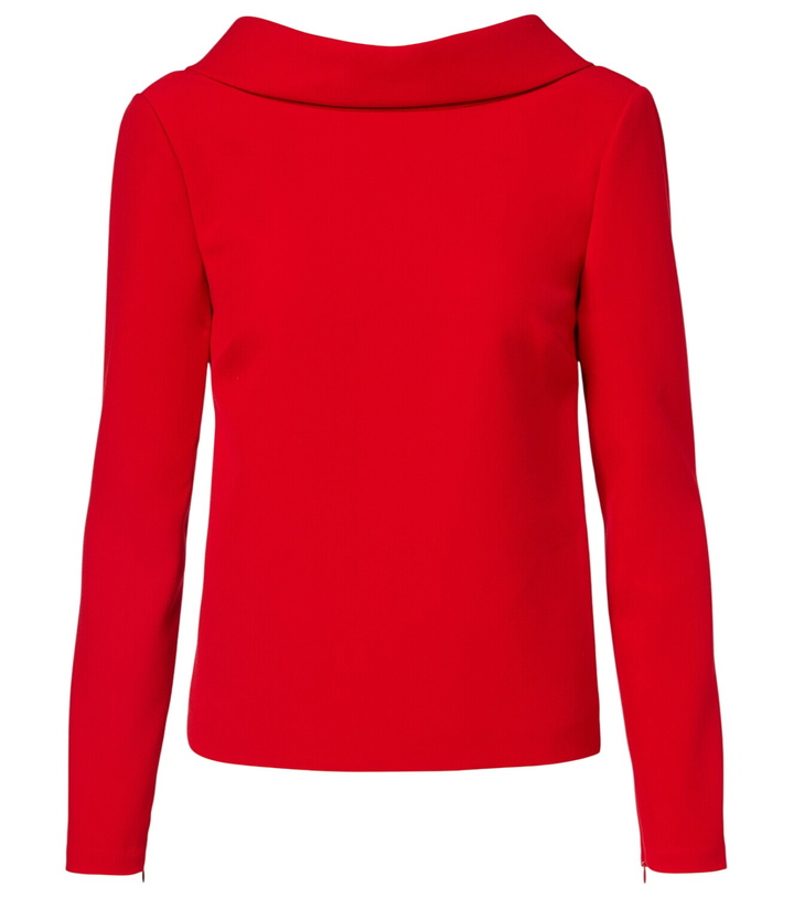 Photo: Roland Mouret Crêpe top