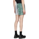 Neil Barrett Green Multi-Print Shorts