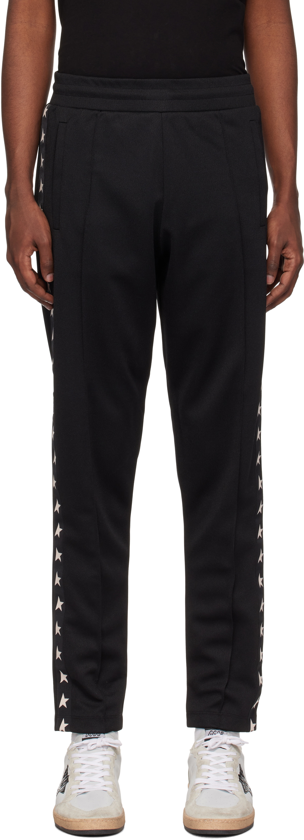 Golden Goose Black Stars Sweatpants