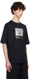 Acne Studios Black 'Smile' T-Shirt