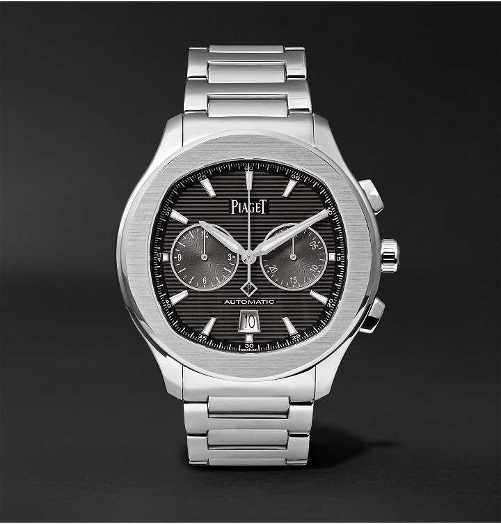 Photo: Piaget - Polo S Automatic Chronograph 42mm Stainless Steel Watch, Ref. No. G0A42005 - Gray