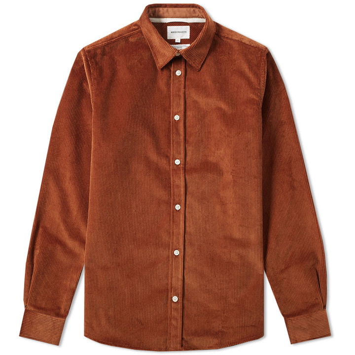 Photo: Norse Projects Hans Cord Shirt Brown