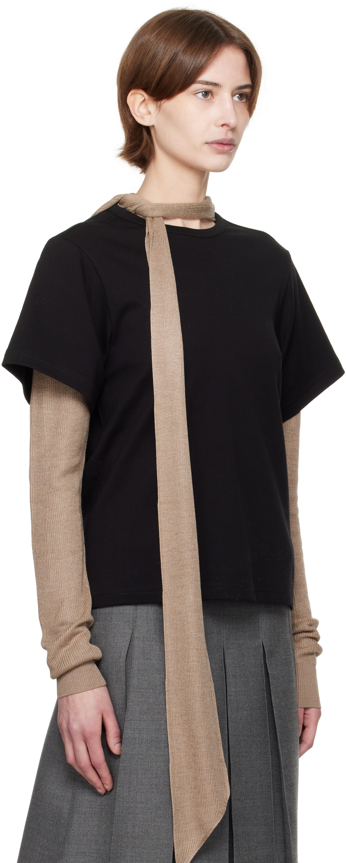 Fax Copy Express Black 'The Easy' T-shirt