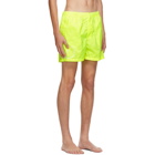 Valentino Yellow VLogo Swim Shorts