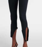 Courrèges Jersey capri pants