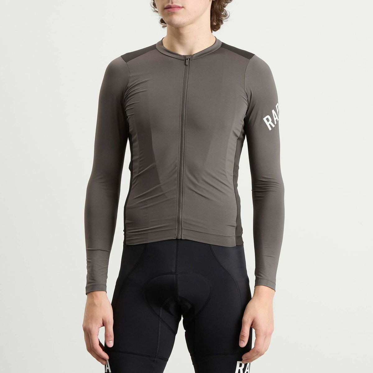 Rapha Men's Pro Team Long Sleeve Lightweight Jersey in Dark Grey