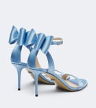 Mach & Mach Le Cadeau bow-detail satin sandals