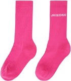 Jacquemus Pink Les Classiques 'Les chaussettes Jacquemus' Socks