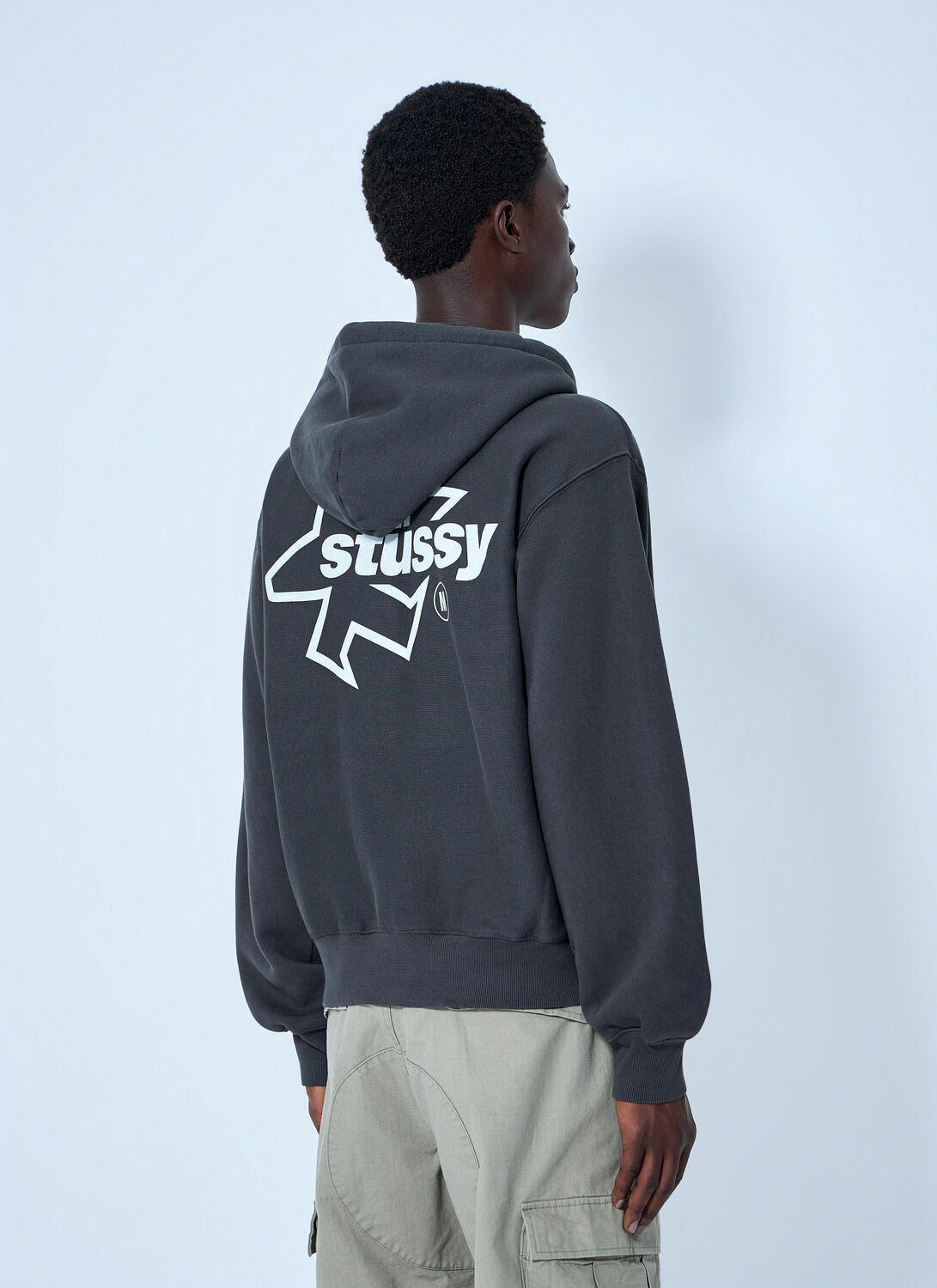 Stüssy Surf Size Dyed Zip Hoodie