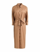 Peserico Womens Midi dress Camel
