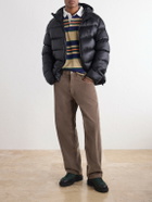 Polo Ralph Lauren - Logo-Embroidered Shell Hooded Down Jacket - Black