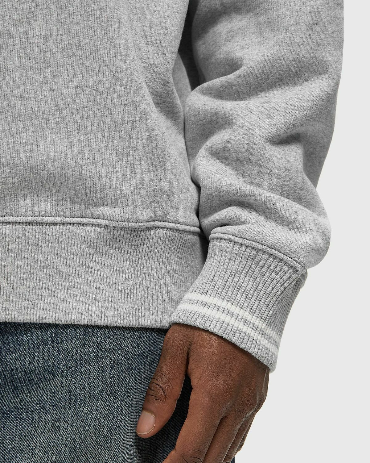 ØLÅF TIPPING DETAIL OVERSIZED POLO Grey Men