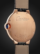 Cartier - Ballon Bleu de Cartier Automatic 40mm 18-Karat Pink Gold and Alligator Watch, Ref. No. WGBB0050