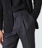 Lardini Linen straight pants