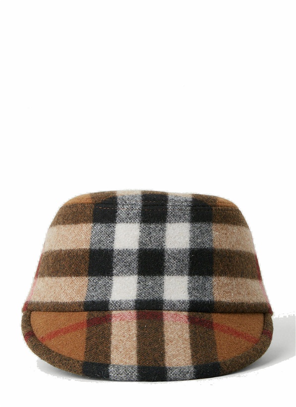 Photo: Burberry - Jared Check Cap in Brown