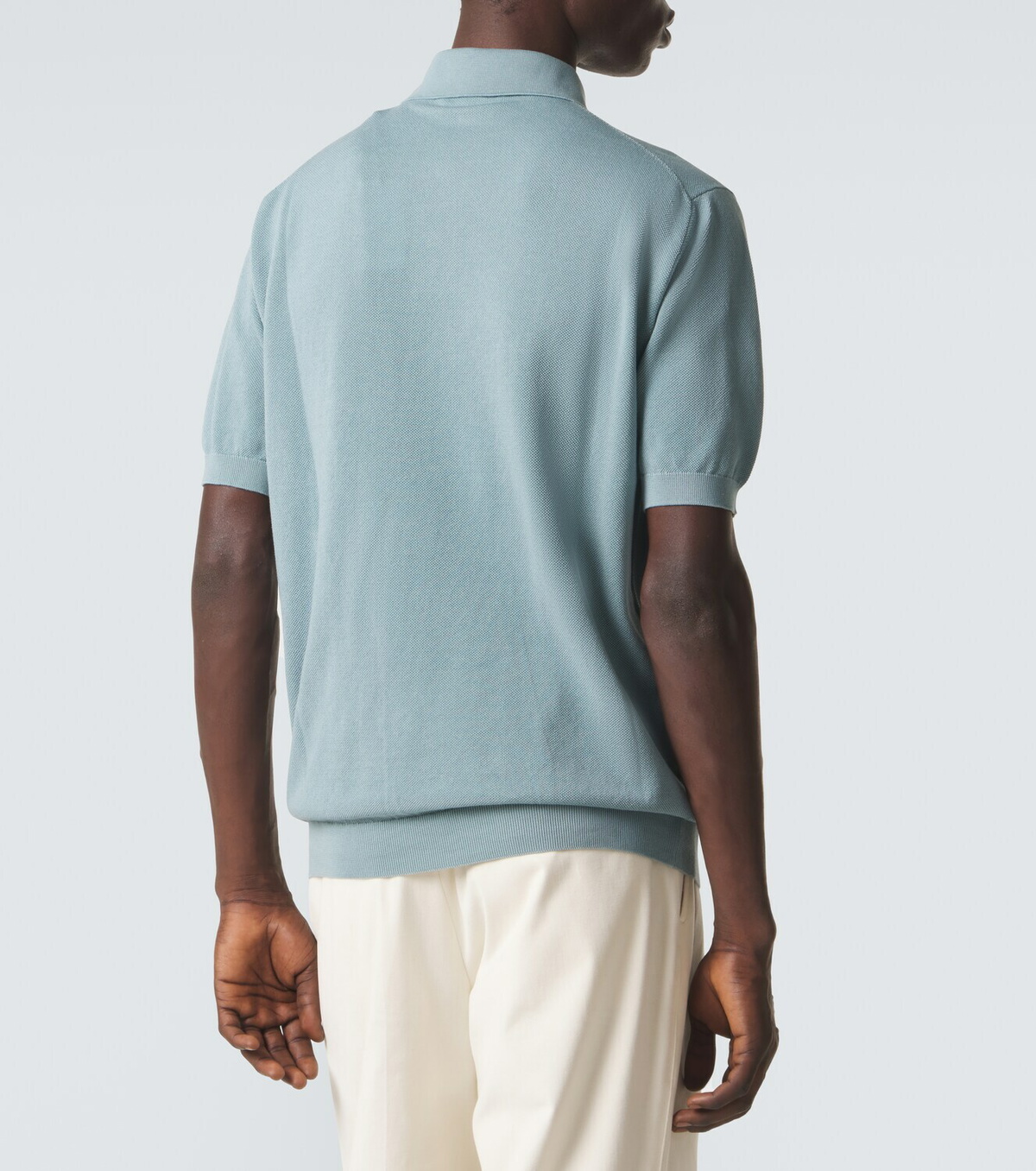 Lardini Cotton piqué polo shirt