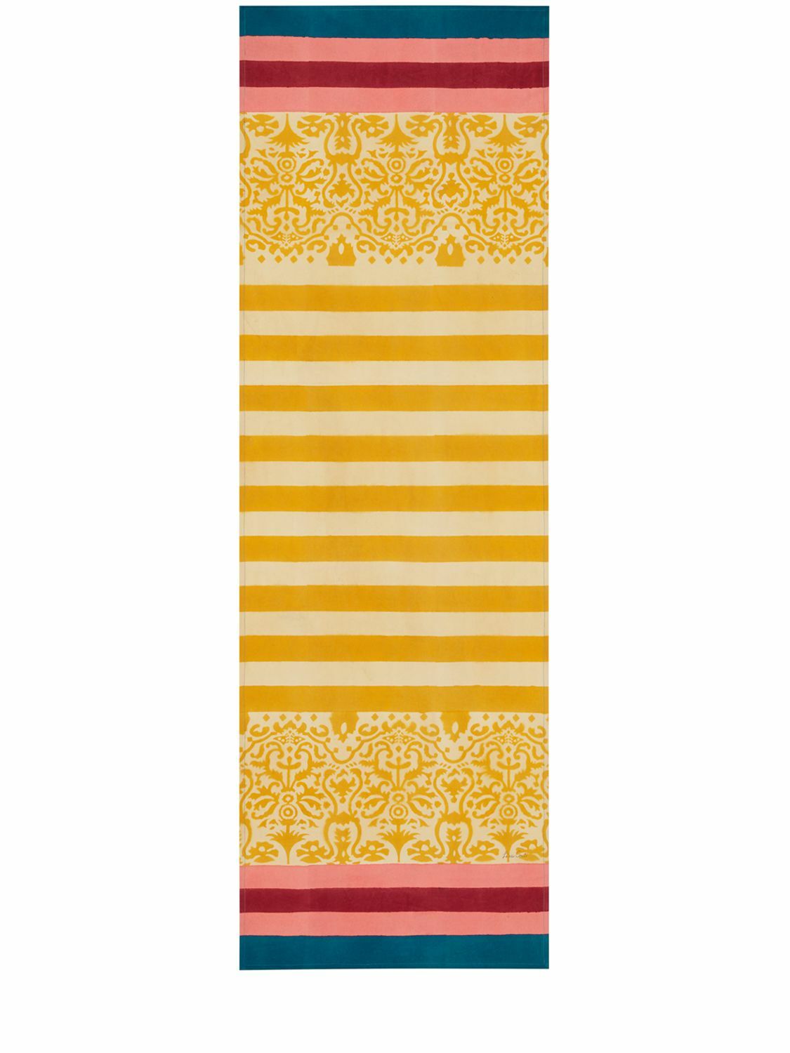 LISA CORTI Gold Damask Design Runner