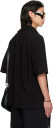 LU'U DAN Black Uniform Shirt