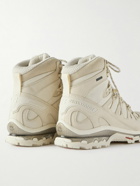 Salomon - Quest 3 Advanced GORE-TEX™ Mesh and Suede Hiking Boots - Neutrals