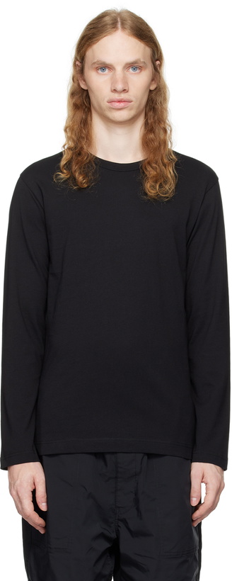 Photo: Comme des Garçons Shirt Black Crewneck T-shirt