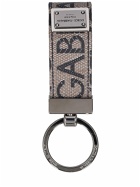 DOLCE & GABBANA - Coated Logo Jacquard Key Ring
