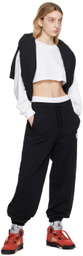 Nike Jordan White Crop Long Sleeve T-Shirt