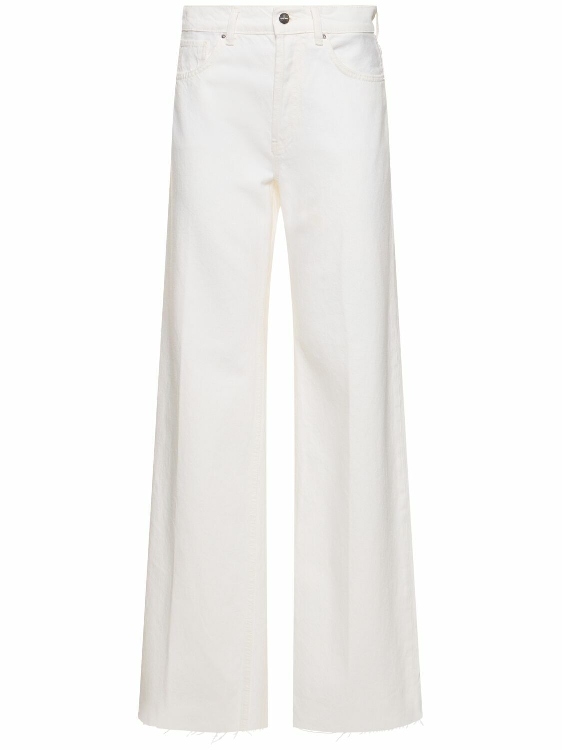 ANINE BING - Hugh Cotton Straight Jeans ANINE BING