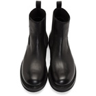 Rick Owens Black Creeper Chelsea Boots