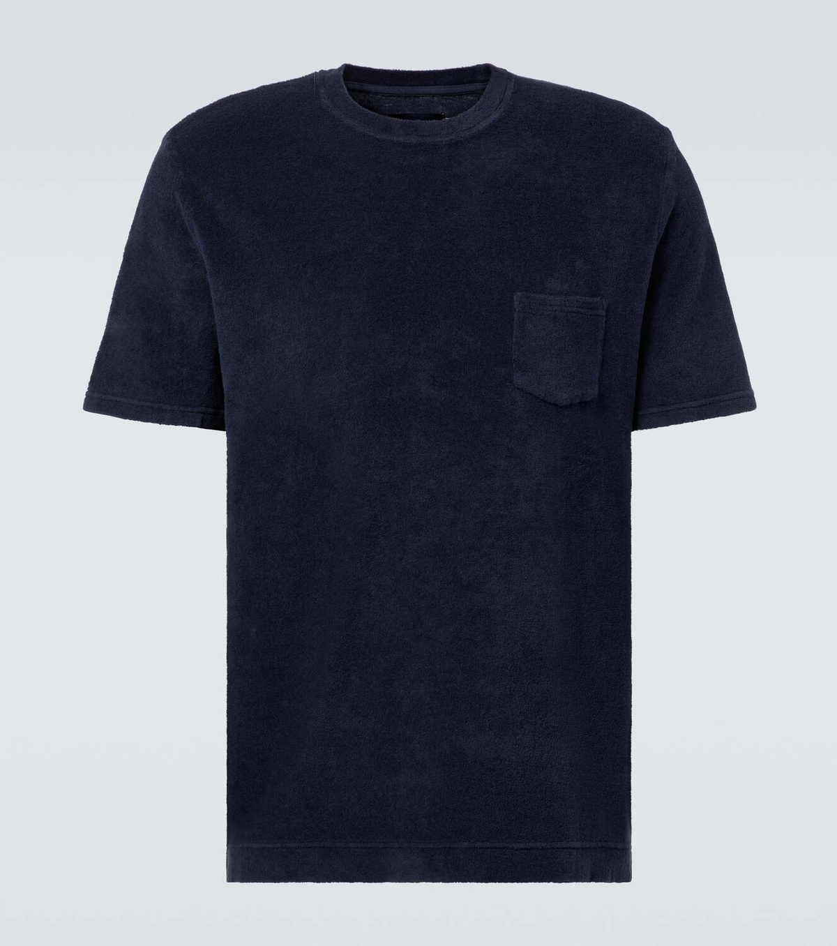 Thom Sweeney Cotton terry T-shirt