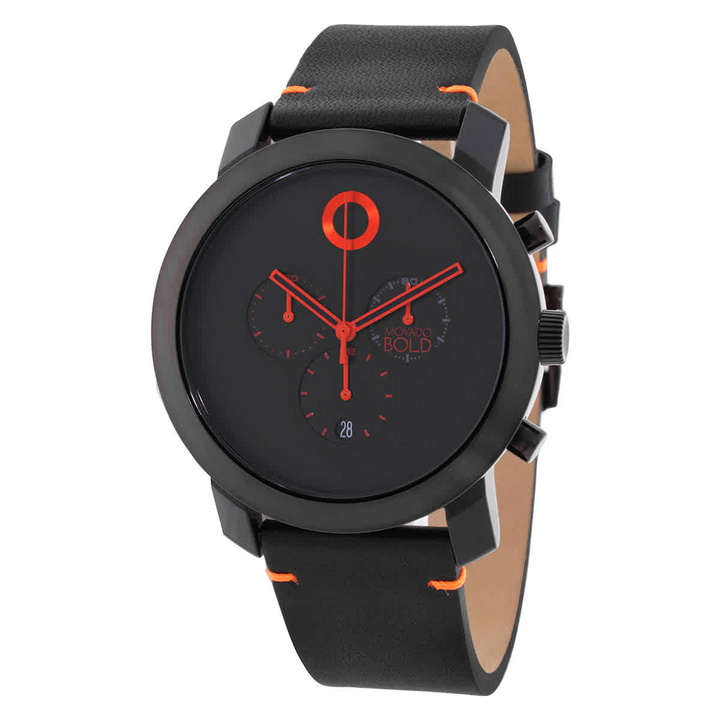 Photo: Movado Trend Impulse Chronograph Quartz Black Dial Mens Watch 3601068