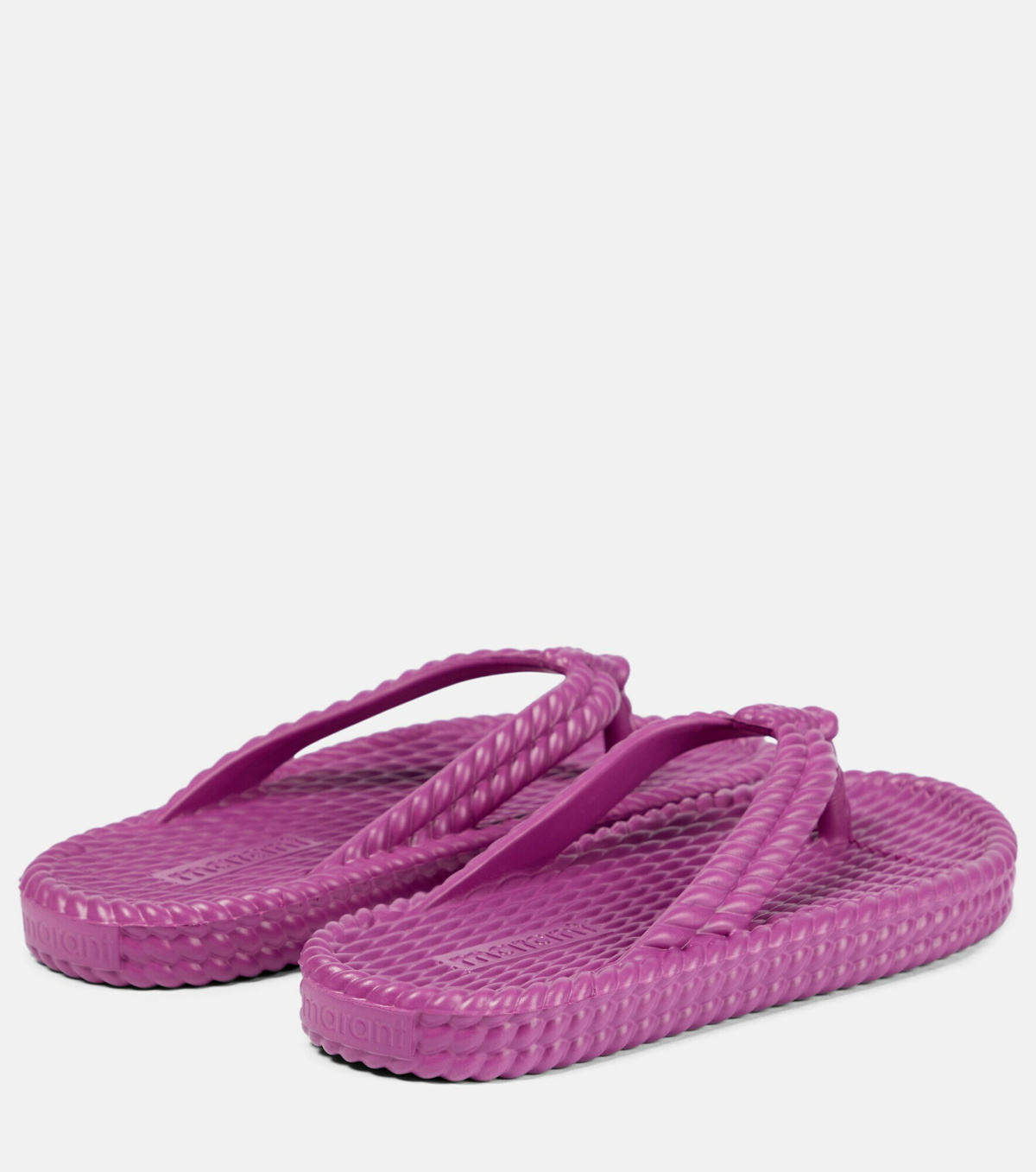 Isabel Marant - Fira weave-effect thong sandals