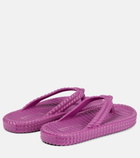 Isabel Marant - Fira weave-effect thong sandals