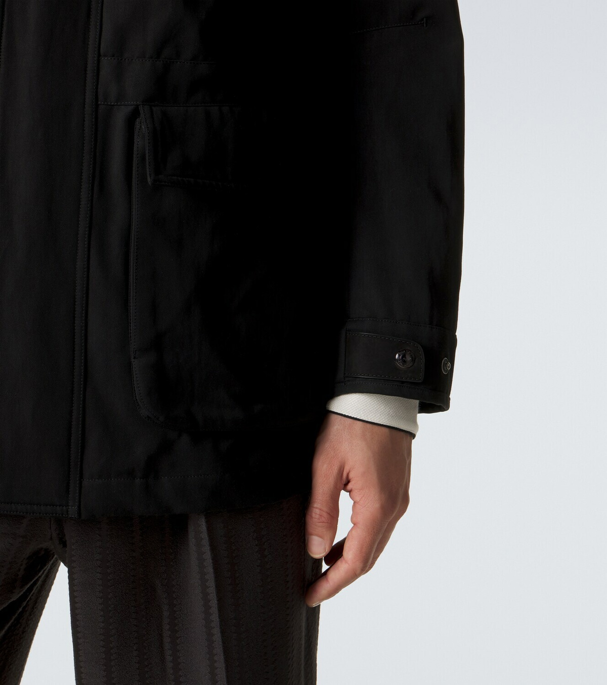 Tom Ford Cotton and silk twill field jacket