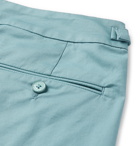Orlebar Brown - Bulldog Cotton-Blend Twill Shorts - Green