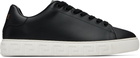 Versace Black Greca Nylon Sneakers