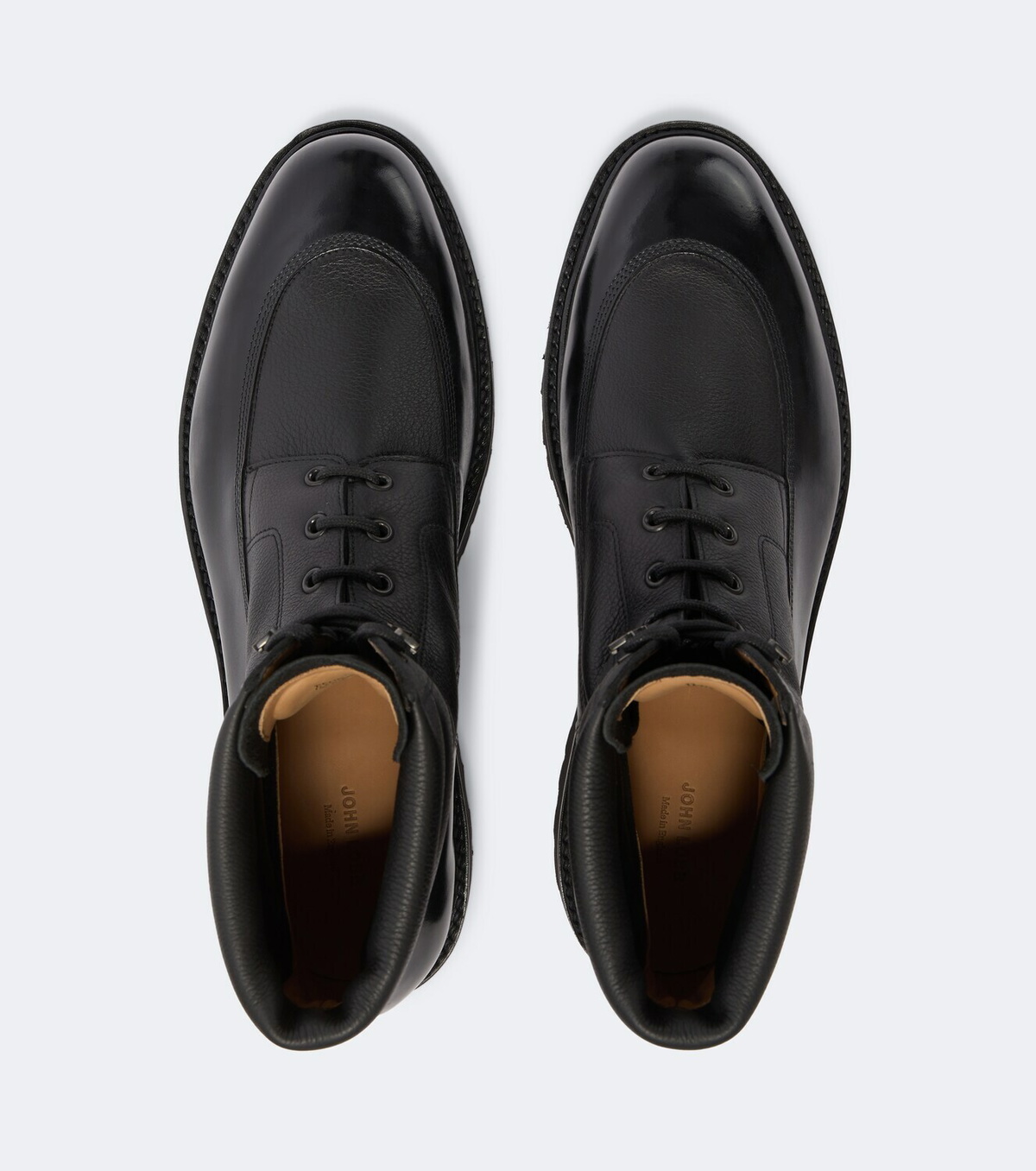 John Lobb Peak leather lace-up boots