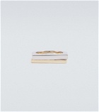 Tom Wood - Step Duo 9kt gold and sterling silver ring