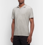 Onia - Modal-Blend Terry Polo Shirt - Gray